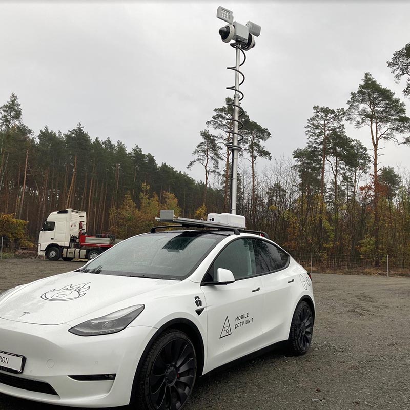 2.5m vehicle LED lighting tower